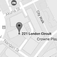 Macquarie Cloud Services - Canberra office map