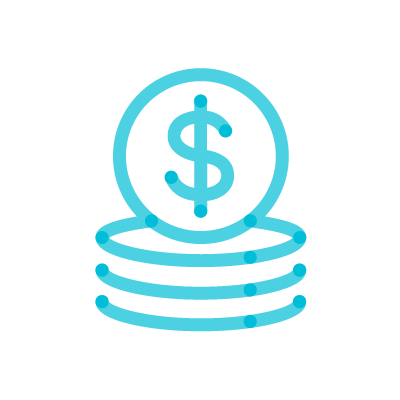 Cloud services - money icon
