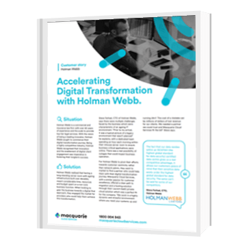 Customer Stories: Holman Webb