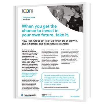 MCS Case Study - ICON Group