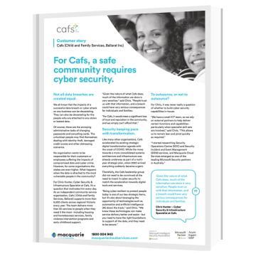 Cafs case study featured image